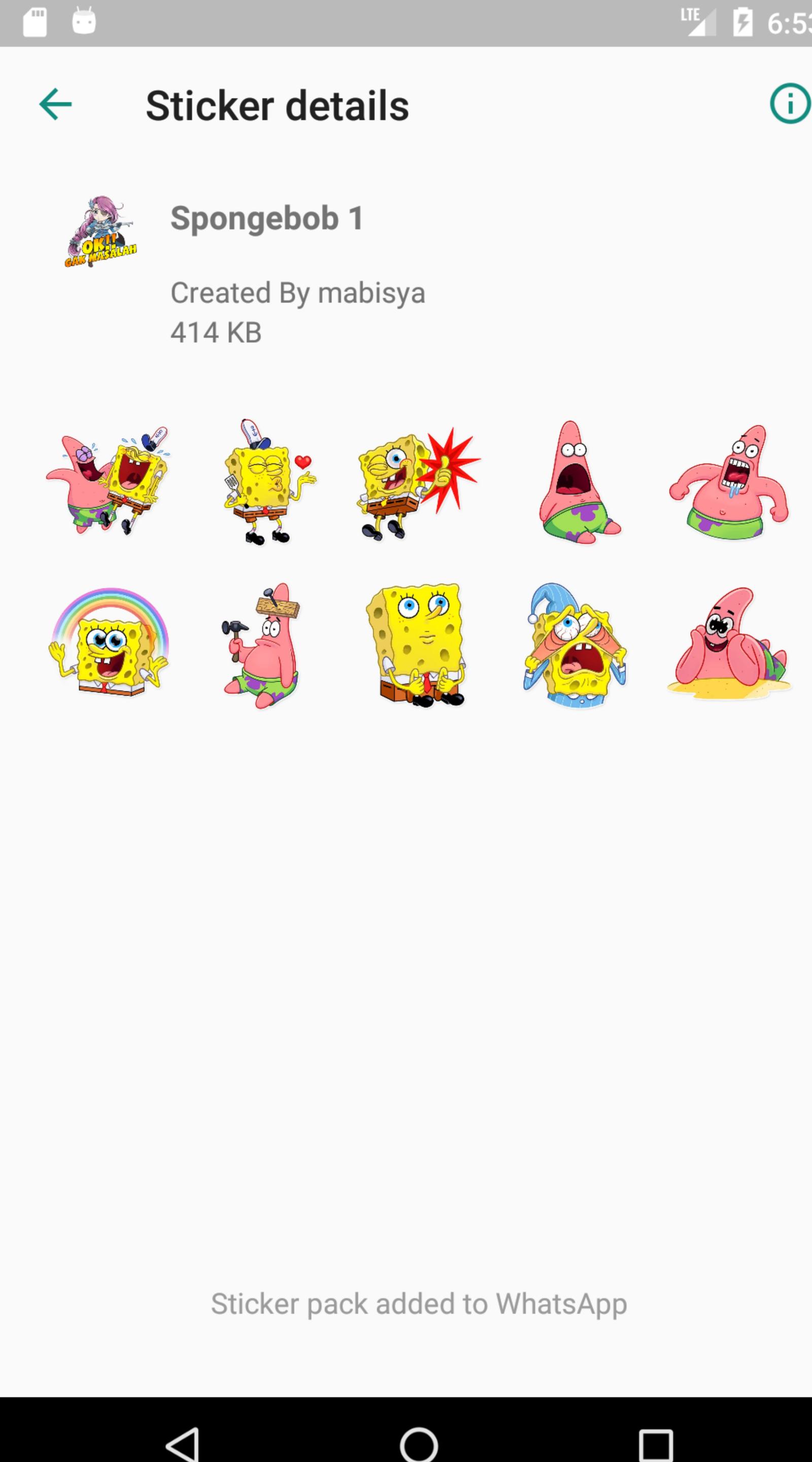 35 Ini Download Stiker  Wa  Spongebob  Lucu  Terkeren 