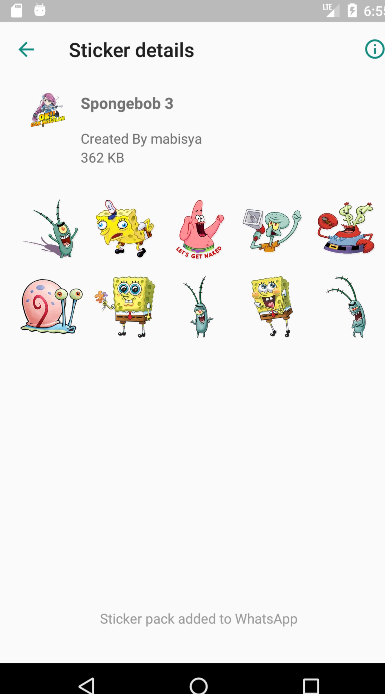 Sticker Wa Sponggebub For Android Apk Download