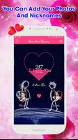 Love Counter - Couple Together in Love Been Plakat
