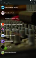 Techno Music Radio Stations Affiche