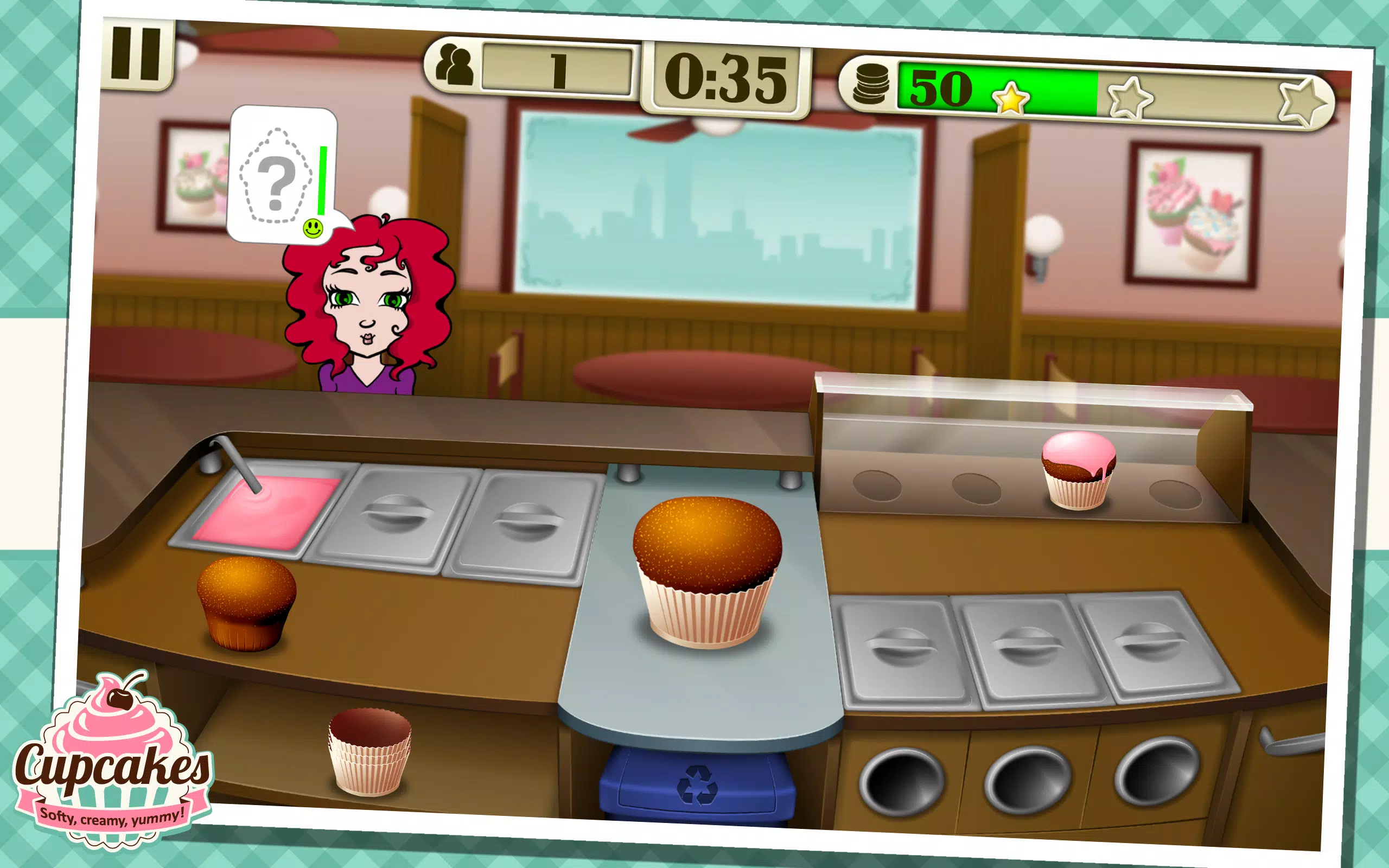 Jogo Moshi Cupcakes no Joguix