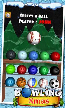 Screenshot 1 for Bowling XMas