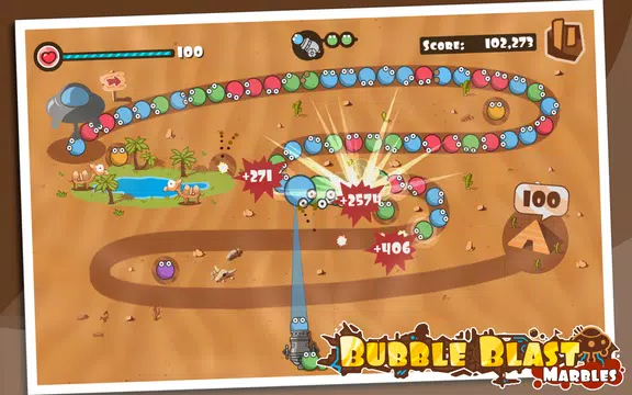 Screenshot 5 for Bubble Blast Marbles