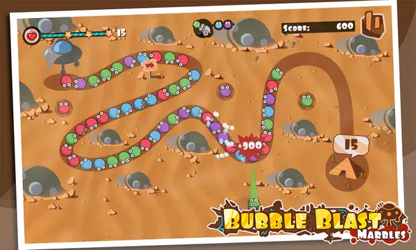 Screenshot 1 for Bubble Blast Marbles