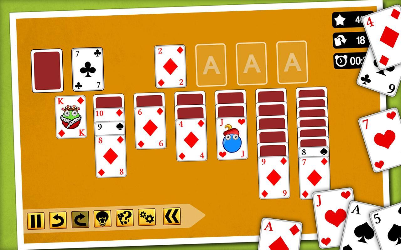 Solitaire Classic Editon. Игра классик пасьянс