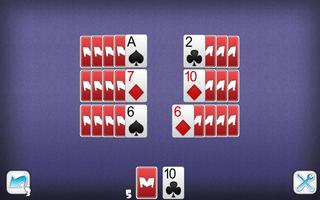 برنامه‌نما TriPeaks Solitaire عکس از صفحه