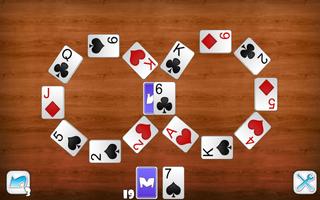 برنامه‌نما TriPeaks Solitaire عکس از صفحه