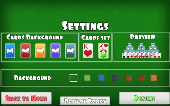 Screenshot 4 for TriPeaks Solitaire