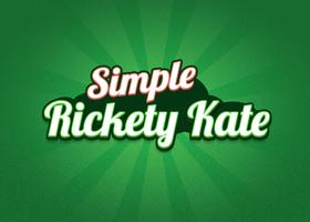 Simple Rickety Kate - Card Gam ポスター