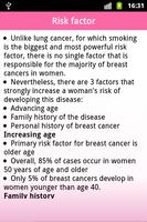 Breast Cancer syot layar 2