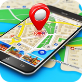 🇫🇷 Cartes & GPS Navigation:Trouvez l'itinéraire! icône