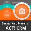 Lecteur de carte de visite pour Act! CRM