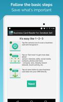 Biz Card Reader 4 Zendesk Sell poster