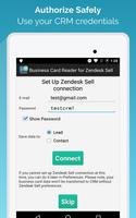 名片阅读器 对于 Zendesk Sell 截图 1