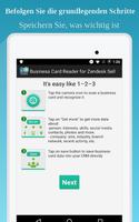 Biz Card Reader 4 Zendesk Sell Plakat