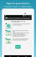 Biz Card Reader 4 Zendesk Sell Poster