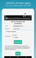 Biz Card Reader 4 Zendesk Sell captura de pantalla 1