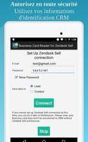 Biz Card Reader 4 Zendesk Sell capture d'écran 1