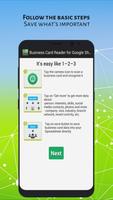 Business Card Scanner for Goog постер