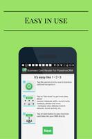 Business Card Reader for Piped পোস্টার