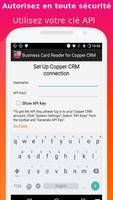 Business Card Reader for Copper CRM capture d'écran 1