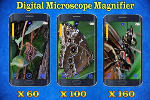 Vrai Microscope Loupe Plus UHD Affiche