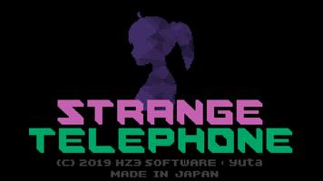 Strange Telephone الملصق