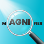 Magnifying glass: Handy camera icône