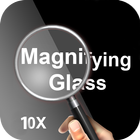 Magnifying glass - magnifier ไอคอน