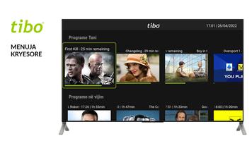TIBO TV syot layar 1