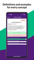 GRE Vocabulary Flashcards تصوير الشاشة 2