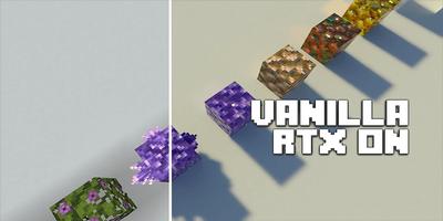 Pure Vanilla RTX mod for Mcpe постер
