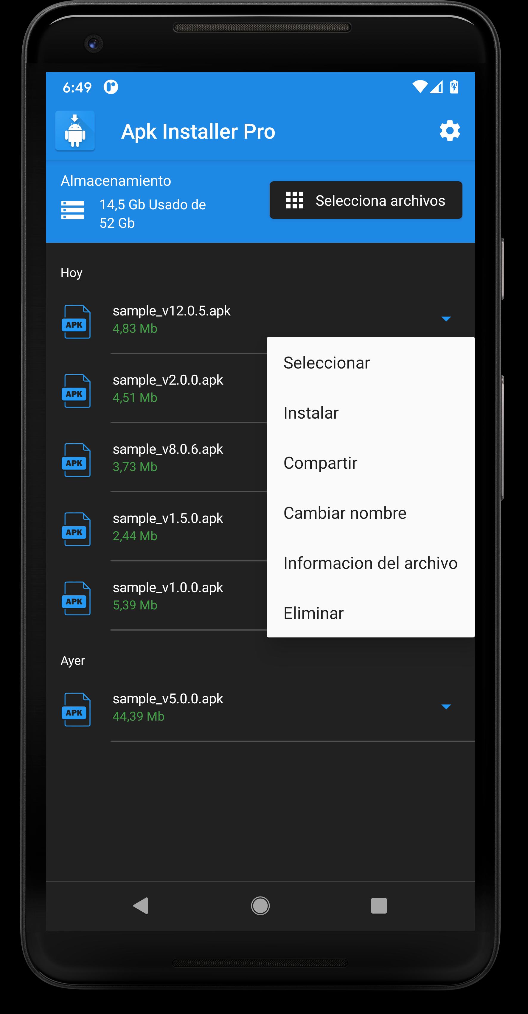 desgargar apk por prueba