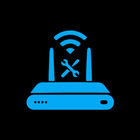 Wifi router administration-icoon