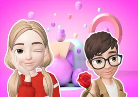 Ar Emoji 3D avatar maker your  পোস্টার