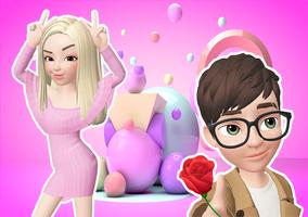 Ar Emoji 3D avatar maker your  imagem de tela 2