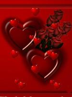 Images de fleurs d'amour GIF Affiche