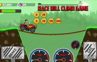 Hill Car Adventure - Race Hill Climb Game capture d'écran 1