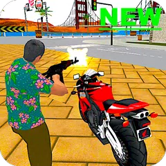 San Andreas Open World Game: Miami rope hero