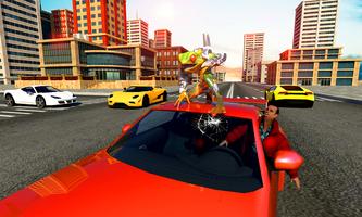Mutant Frog Hero: San andreas Rescue hero ảnh chụp màn hình 3