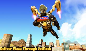 Mutant Spider Hero Pizza Delivery Ekran Görüntüsü 1