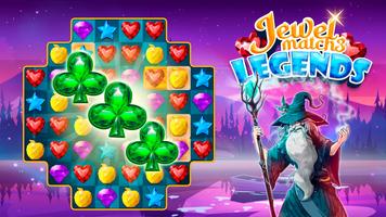 Juwelen Magie: 3-Gewinnt Quest Plakat