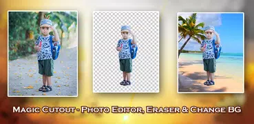 Magic Cutout - Photo Editor, Eraser & Change BG