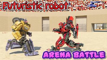 Futuristic Robot Arena Battle imagem de tela 3