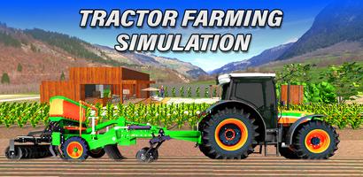 Tractor Farming 3D poster