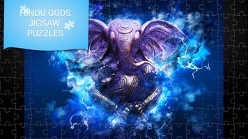 Jeux de puzzle de dieux hindou Affiche