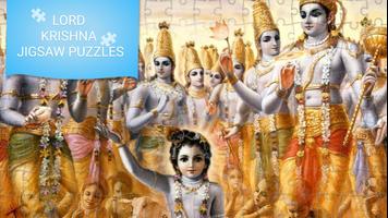 Jeux de puzzle Lord Krishna Affiche