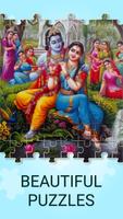 Jeux de puzzle Lord Krishna capture d'écran 2