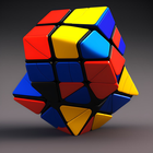 3D Rubik Cube Solver icône