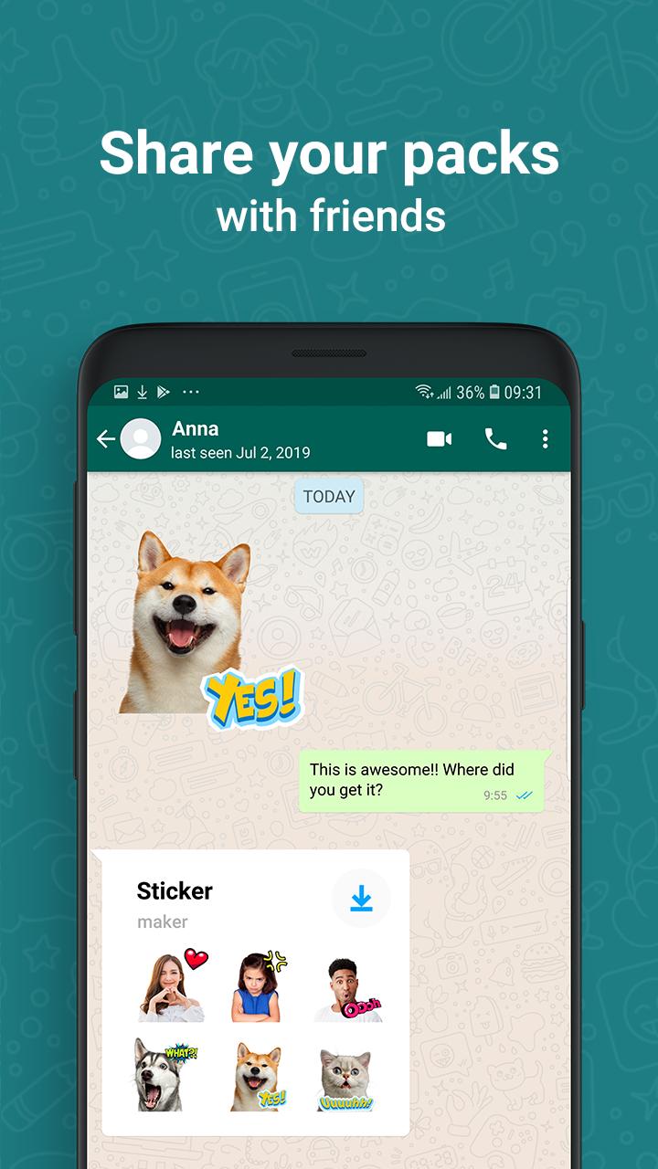 Diy Sticker Maker Wastickerapps Fr Android Apk Herunterladen